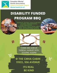 Disability Funded Program BBQ